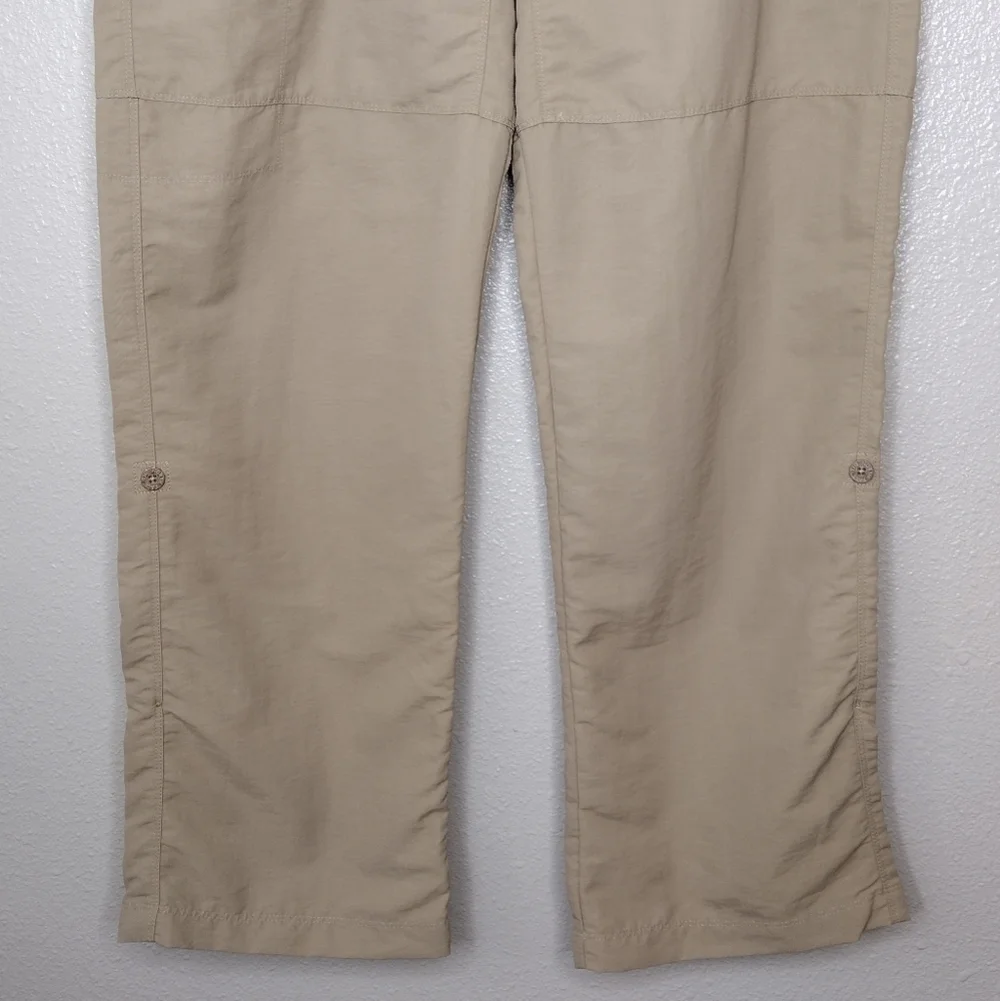 The North Face Sz 36 Khaki Nylon Outdoors Cargo Hiking Pants